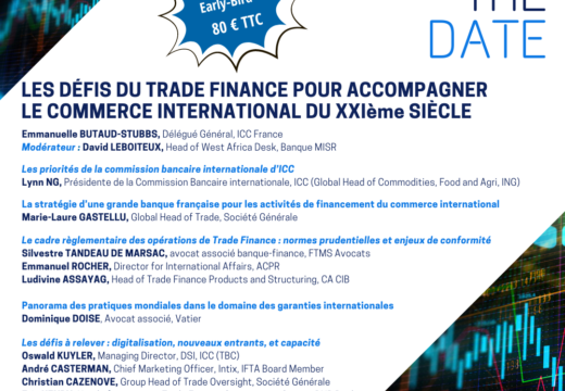 Les défis du trade finance pour accompagner le commerce international du XXIème siècle